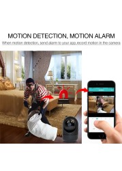 Mini Baby Monitor IP Camera Auto Tracking HD 1080p Indoor Home Camera Wifi IP Wireless Home Security CCTV Camera IR