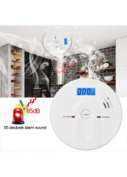 Brand New LCD Display Digital Carbon Monoxide Gas Poisoning Sensor Alarm Warning Detector JKD-603