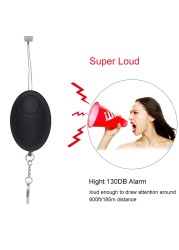 Low Price 120dB Self Defense Alarm Egg Girl Women Security Alarm Personal Safety Scream Loud Keychain Emergency Alarm