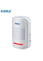 2022 Kerui Tuya W18 Wireless WiFi Home Alarm GSM IOS Android APP Control LCD GSM SMS Burglar Home Security Alarm System