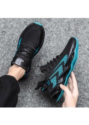 Mens Running Breathable Mesh Casual Shoes Comfortable Blade Male Sneakers Black Outdoor Lightweight Sports Jogging Men's Shoes