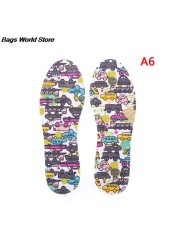 Children Baby Insoles Memory Foam Comfort Cushion Insole Shoe Boys Girls Cute Cartoon Insoles Cushion Breathable Insert