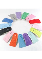 1 Pair Height Increasing Shoes Insoles For Shoes Foam Rubber Longer Shoe Insert Concave Invisible Inner Shoe Soles Color Random