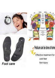 NOIPACE Magnetic Acupressure Shoe Insoles Foot Massage Shoe Pad Therapy Slimming Insole for Weight Loss Pain Relief Shoe Inserts