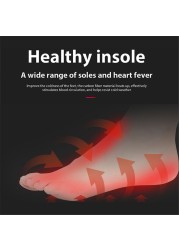 USB Heated Shoe Insoles Feet Warm Sock Heating Pad Electric Thermal Insoles Winter Insole Unisex Wireless Temperature Adjustment