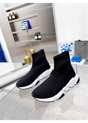 2022 Newest Knitted Women Shoes Running Shoes Women Breathable Chaussure Femme Zapatillas Mujer High Top Ladies Shoes