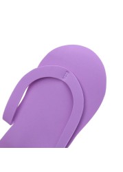 12 Pairs Spa Pedicure Sandals Disposable Foam Slippers Foam Pedicure Slippery For Salon Spa Pedicure Flip Flop Tools