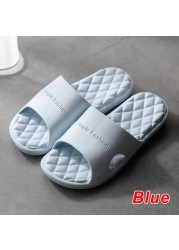 2022 bathroom shower slippers for women summer soft sole high quality beach casual shoes female indoor home pool slippers