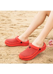 Airavata Beach Clogs Sandals Slippers Flip Flops 2021 New Summer Unisex Men Women Flat Garden Casual Sneakers Quick Drying