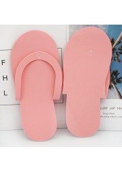 Girseabi 48 Pairs Disposable Slippers Portable Travel Foam Shoes EVA Sandals Beach Spa Flip Flop Hotel Nail Salon Pedicure Tools