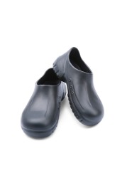 Mens Chef Shoes Kitchen Cook Shoes Black Work Clogs Hospital Shoes Super Anti-slip Oil Proof Waterproof Sandals