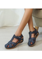 Women Beach Sandals Elegant and Comfortable High Heel Sandals Mujer 2020 Sandalias De Verano Para Mujer Para El Agua Shoes