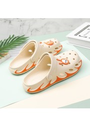 Classic white hole slip-on garden clog women quick-drying summer beach shoe breathable outdoor sandals flat shoes