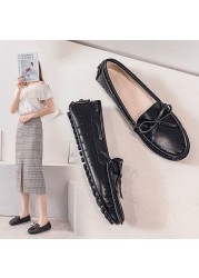 Top quality brand flat shoes handmade breathable women's shoes flat loafers brand fashion women casual shoes