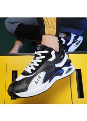 2022 spring men's outdoor casual basketball shoes for male high-top breathable air cushion running sports shoes original for men