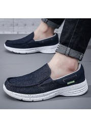 2022 summer men's casual shoes comfortable loafers outdoor lightweight sports shoes fashion men canvas shoes large size vulcanized shoes