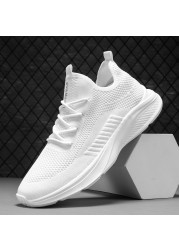 Women Men Sneakers Mesh Breathable Running Shoes Male Lightweight Sneakers Couple Sneakers Man Casual Shoes 35-47