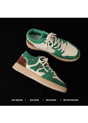 Men Casual Shoes Lace Up Board Shoes Thick Bottom Men's Casual Shoes Sneakers Students Sports Shoes Ulzzang Style Men Shoes