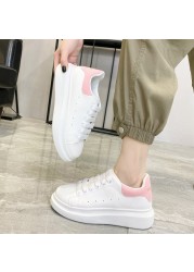 2021 white shoes spring autumn women thick-soled height increasing fashion casual shoes women running shoes ladies sneakers