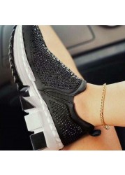 LuasTuas New Size 36-43 Woman Sneakers Shiny Chunky Ins Spring Ladies Shoes Fashion Chunky Holiday Footwear Female Footwear