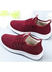 Winter Sneakers For Women Running Shoes Outdoor Brand Sneakers Mesh Breathable Light Sneaker Lace-up Shoes Woman Gym Trainers