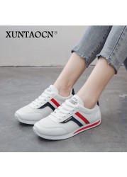 Women Reflective Chunky Sneakers Thick Sole Ladies Casual Vulcanized Shoes Web Celebrity Dad Female Fashion Designer Sneakers