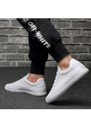 Genuine Leather Breathable Flats Loafers Travel Simple White Sneakers New Fashion Handmade Spring Autumn Casual Shoes