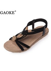 Women Shoes Sandals Comfort Sandals Summer Flip Flops Fashion High Quality Flat Sandals Gladiator Sandalias Mujer