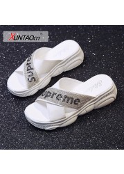 Chulos Slippers Women Beach Slippers Casual Summer Slippers Brand Handmade Sandals High Quality sandalias playa hombre