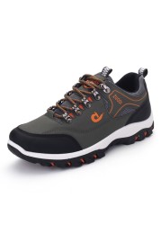 New Arrival Classic Style Men Hiking Shoes Lace Up Men Sneakers Outdoor Jogging Trekking Sneakers Fast Free Shipping
