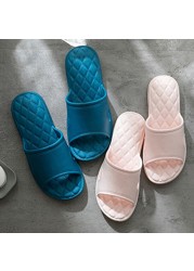 2022 slippers women summer thick bottom indoor home couples home bathroom non-slip soft tide to wear cool