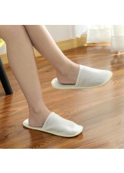 Disposable slippers non-slip thick slippers comfortable home travel portable thin bottom slippers zapatos mujer zapatillas casa