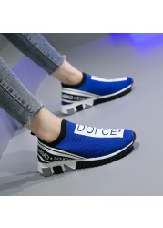 2022 Designer Unisex Couples Shoes Slip On Walking Women Sneakers Breathable Sock Women's Shoes Trainers Brand Chaussure Homme