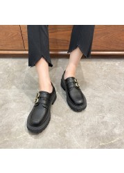 FamtiYaa Round Slip-On Loafers for Women Spring/Autumn 2022