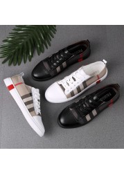 2022 New Fashion Mens Skateboarding Shoes Breathable Men Fashion High Quality Sneakers Trainers Casual Shoes Genuine Leather Shoes