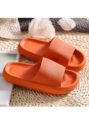 Wo Men Slippers Women Sandals Men Slippers Sandals Men Slippers Home Slippers Thick Bottom Slippers Big Size 34-45