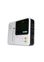 Full digital 6 channel ECG machine 7 inch LCD screen 12-lead synchronous ECG acquisition external USB memory 4 operating mode