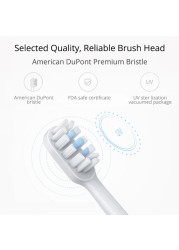 Original Xiaomi Mijia Electric Toothbrush Head 3pcs for T300/T500 Smart Sonic Toothbrush Sonic Clean 3D Brush Head Collects