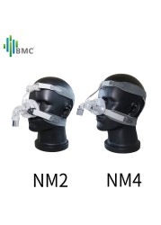 BMC NM2/NM4/N5B Nasal Mask CPAP Mask Sleep Mask With Headgear S/M/L Three Size Suitable For CPAP Machine Connect Hose And Nose