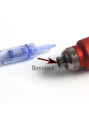 10/50/100pcs Bayonet Needle Needle Needle Needle Needle Needle Needle Needle Derma Pen A6 Tattoo Micro Needle Tip