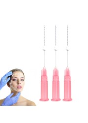 20pcs Korea PCL Hilos Tensores Faciales Single Suture Lifting Tornado/Screw Facial Pdo Thread Lifting Face Lift