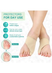 1 Pair Tailor Bunion Corrector Splint Pads for Bunion Pinky Toe Relief Toe Straightener, Little Toe Separator With Anti-Slip