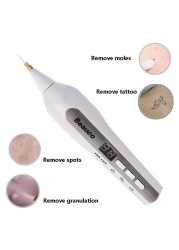 Wired Eyelid Lift Plasma Pen Fiber Plasma Pen Wrinkle Tattoo Mole Removal Beauty Machine