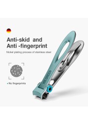 MR.GREEN Nail Clippers Stainless Steel Two Sizes Available Manicure Toenail Cutter Thick Steel Toenail Scissors Tools