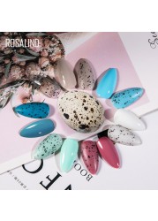 7ml/10ml Gel Nail Polish Quail Egg Effect Varnish for Nails Art Eggshell Hybrid Design Base and Top Coat for Gel Polish TSLM1