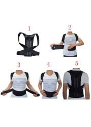 Adjustable Back Waist Posture Corrector Waist Trainer Men Women Adult Lumbar Brace Spine Shoulder Support Belts