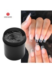 MSHARE Gel Builder Gel Nail Extension Gel 150ml Cream Medium Soft Cover Shade Pink White Fast Extension UV Nail Hard Gel