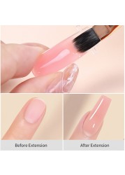 LILYCUTE Nail Gel Extension Manicure Kit For Nail UV Gel Kit Gel Nail Brush Quick Extension Nail Extension Tool Kit