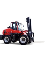 China 4x4 drive off-road forklift four wheels drive all forklift 6M handling equipment applicable warehouse handling