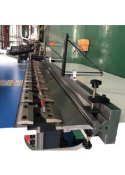 Factory direct ESTUN E21 CNC control X Y axis hydraulic press brake sheet metal bending machine WC67K-80T2500